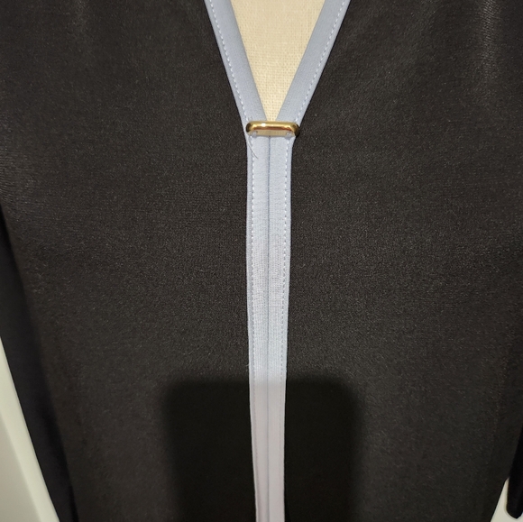 Calvin Klein Size medium Black with light blue trim and bar accent - Picture 2 of 3